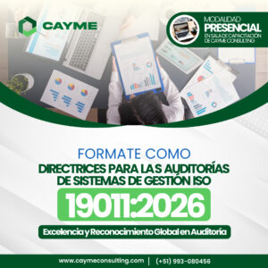 Directrices para la Auditoría de Sistemas de Gestión  ISO 19011:2026 Presencial